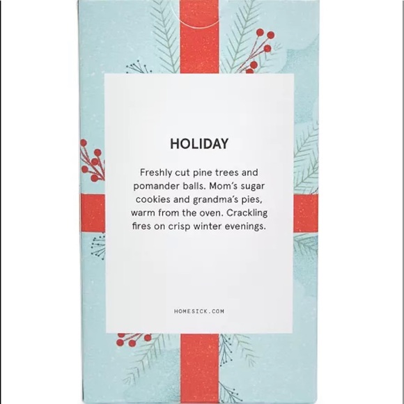 2 PACK BUNDLE HOLIDAY HOMESICK CANDLES!! - Picture 2 of 3